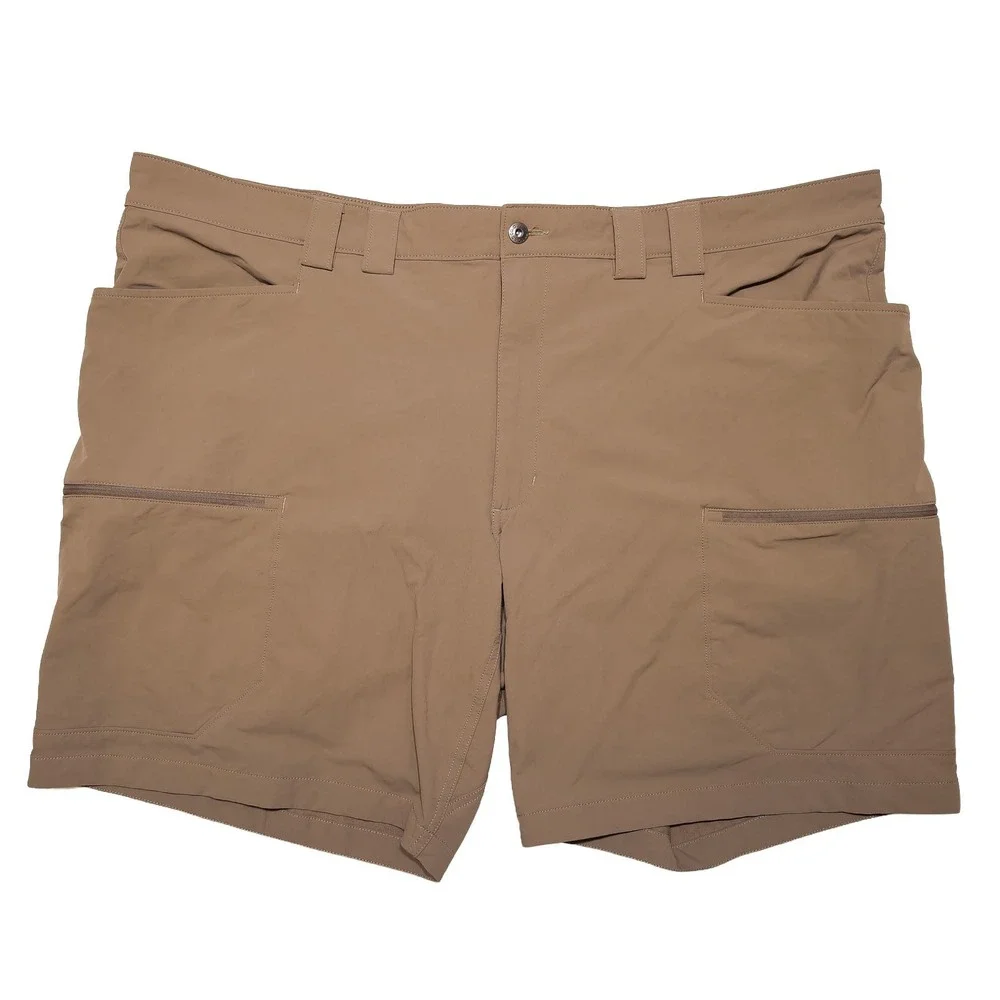 DULUTH Flexpedition Cargo Shorts Mens 48 Brown EXCELLENT 9in Inseam 36323